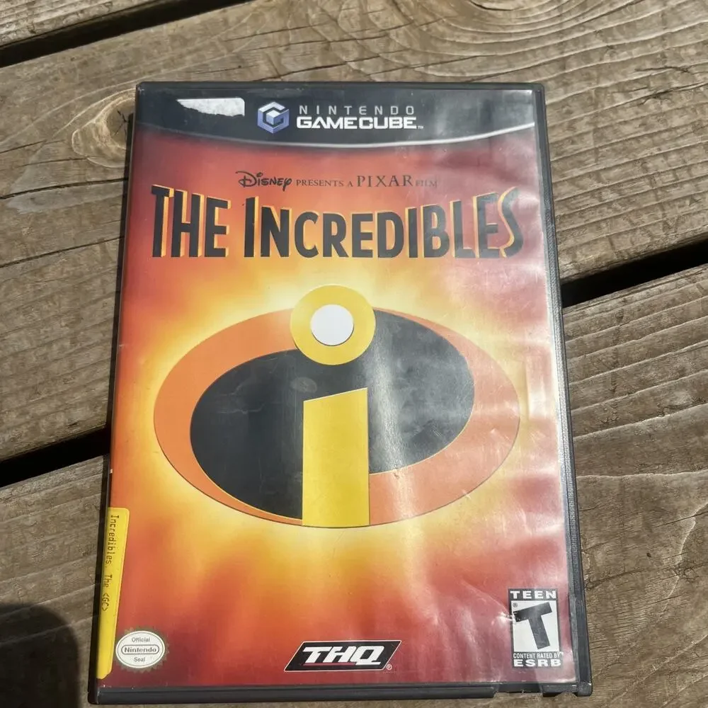 Incredibles (Nintendo GameCube, 2004) No Manual